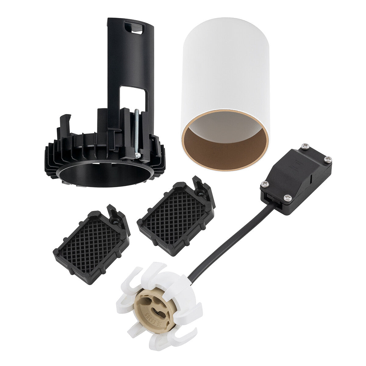 Spot incastrat MIRNAS SLIDE TRIMLESS WHITE