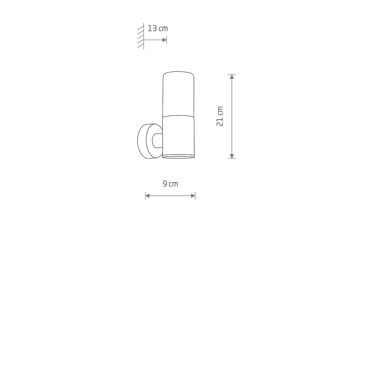 Aplica de perete RIVA I
