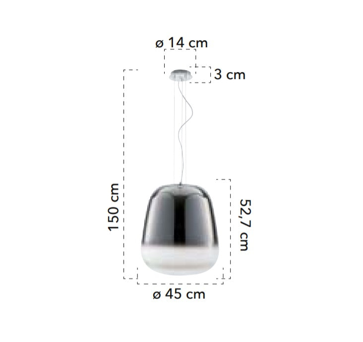 Lampa suspendata MOCC 45
