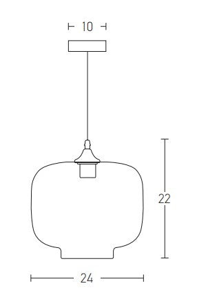 Lampa suspendata ILARA