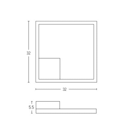 Aplica de perete FANY 32