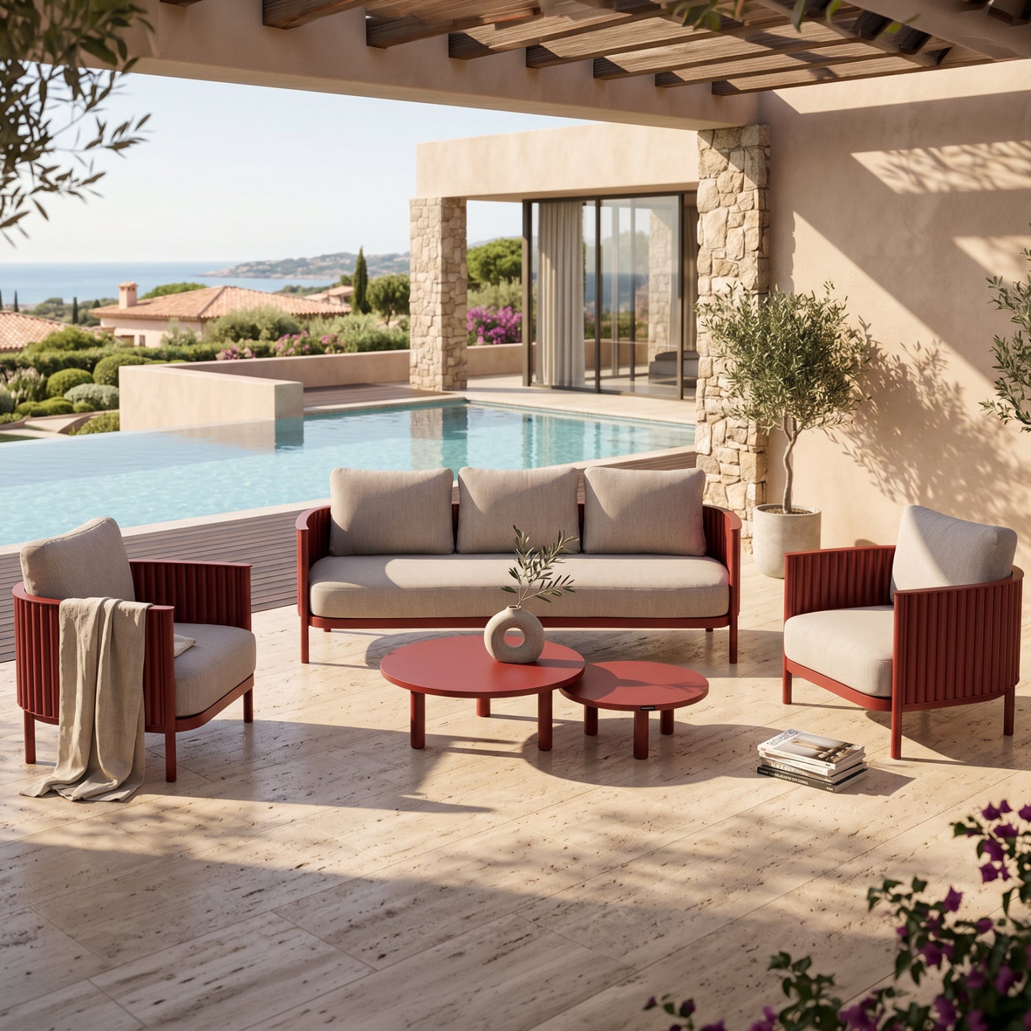 Set pentru exterior CARDINAL COLORS