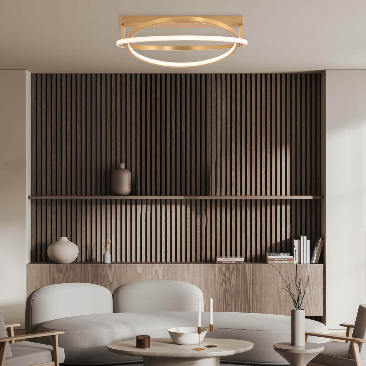 Plafoniera dimabila CLONMEL GOLD