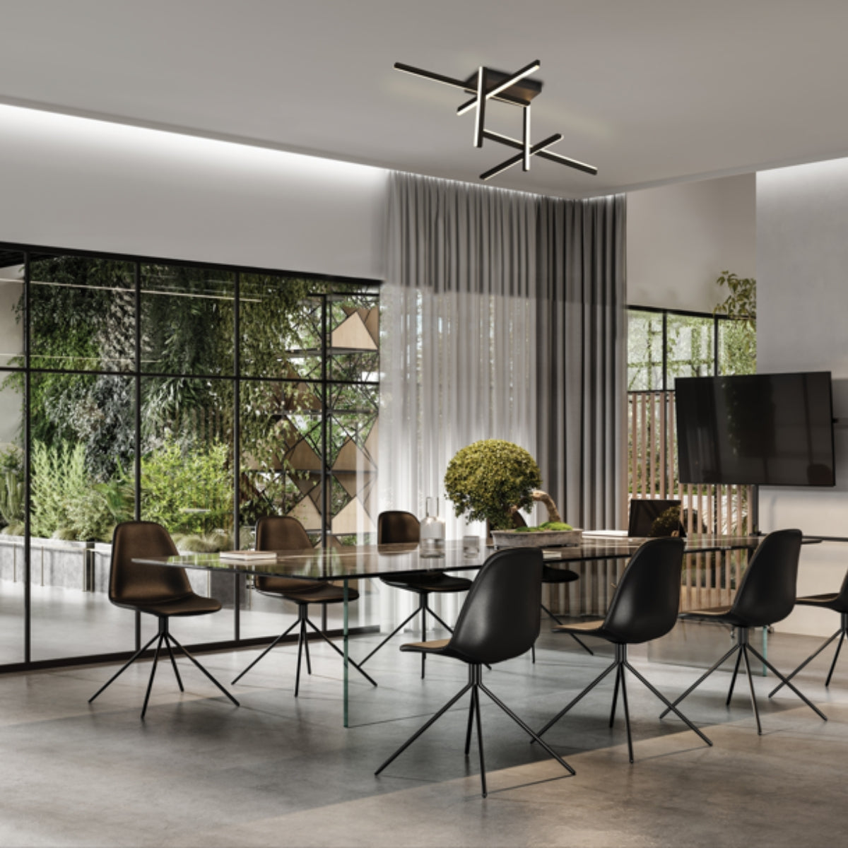 Plafoniera dimabila CRYVANT TWIN