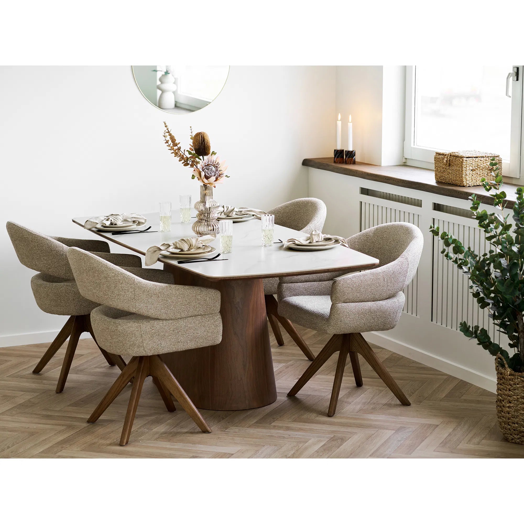 Masa ASGARD BROWN  200X90 CM