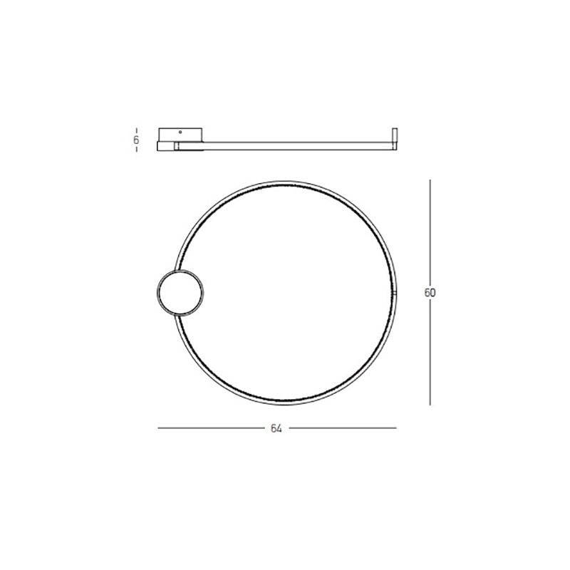 Plafoniera ENARO 24W