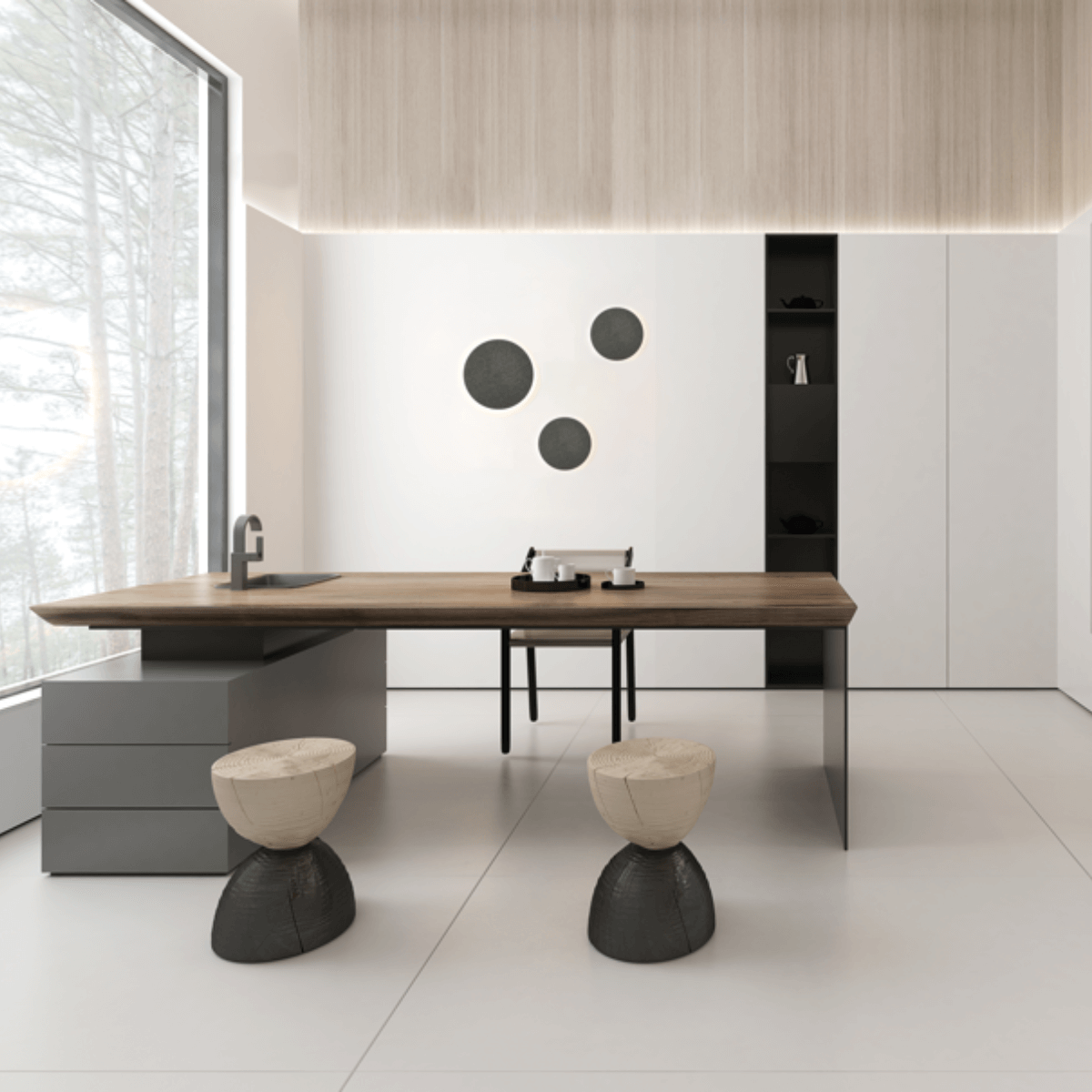 Aplica de perete ACOSTIC 6W