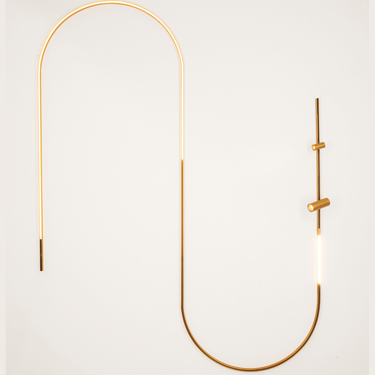 Proiector 24V sina magnetica ultra silm 6MM LIEVE 30CM ANTIQUE BRASS