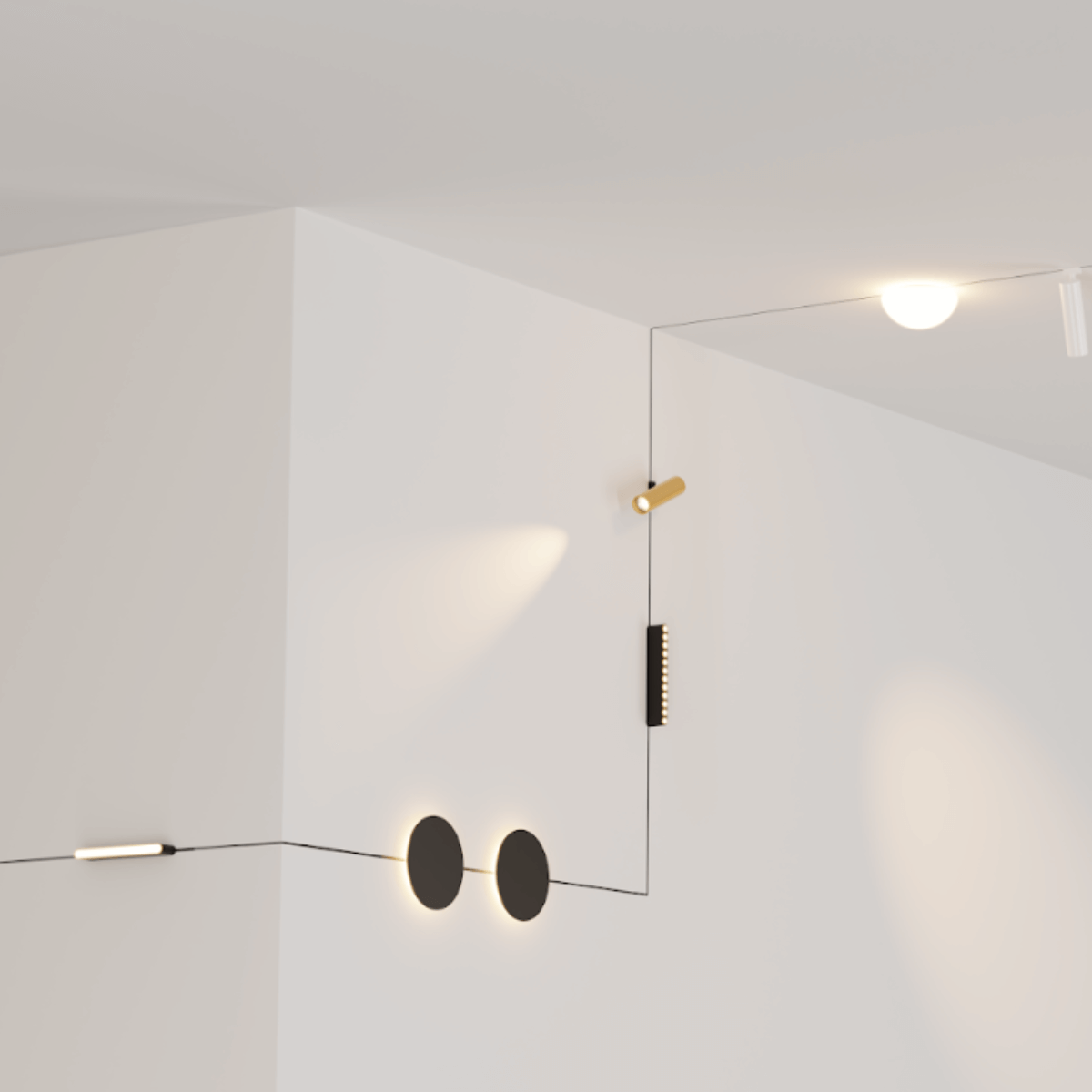 Proiector sina magnetica ultra silm 3MM LENA  22CM