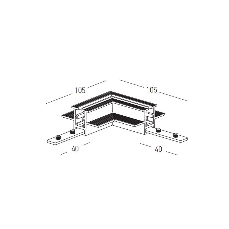 Colt incastrat sina magnetica ULTRA SLIM 3MM