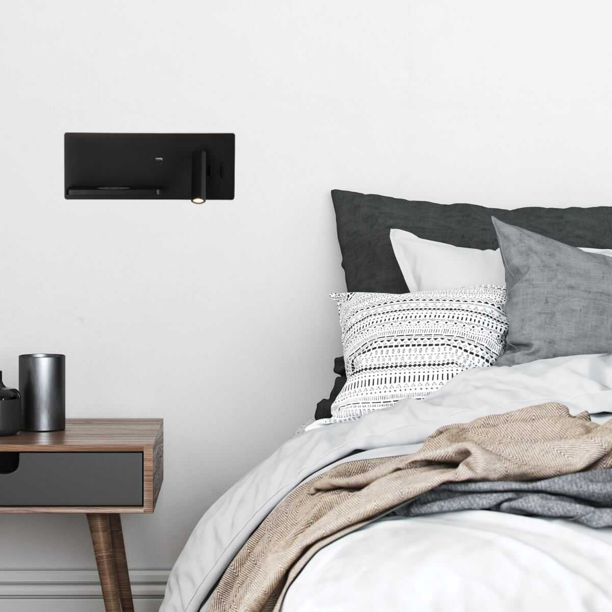 Aplica de perete STRANOR RIGHT USB WI-FI
