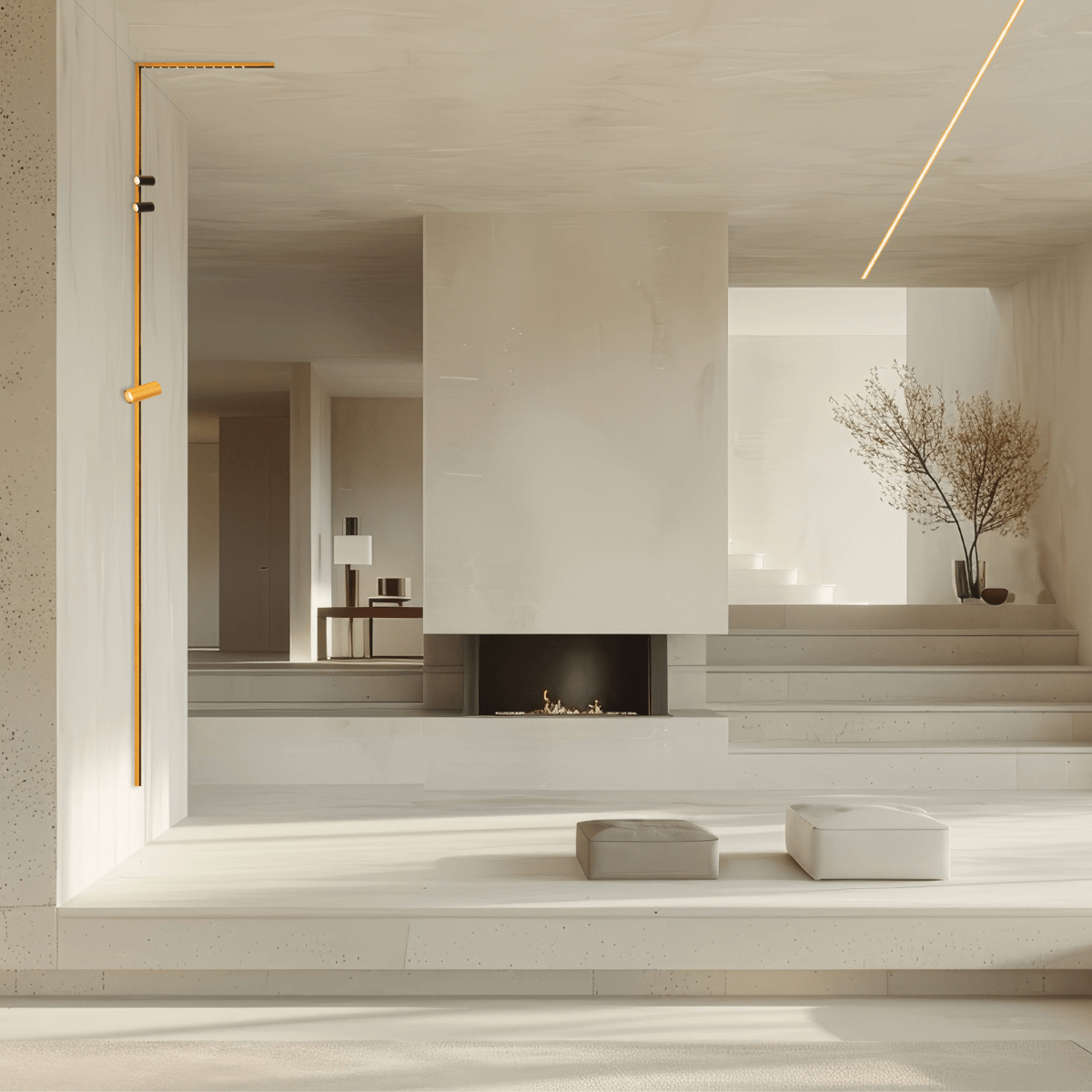 Proiector 24V sina magnetica ultra silm 6MM TENCO ANTIQUE BRASS