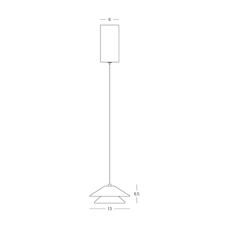 Lampa suspendata NODERIS BLACK