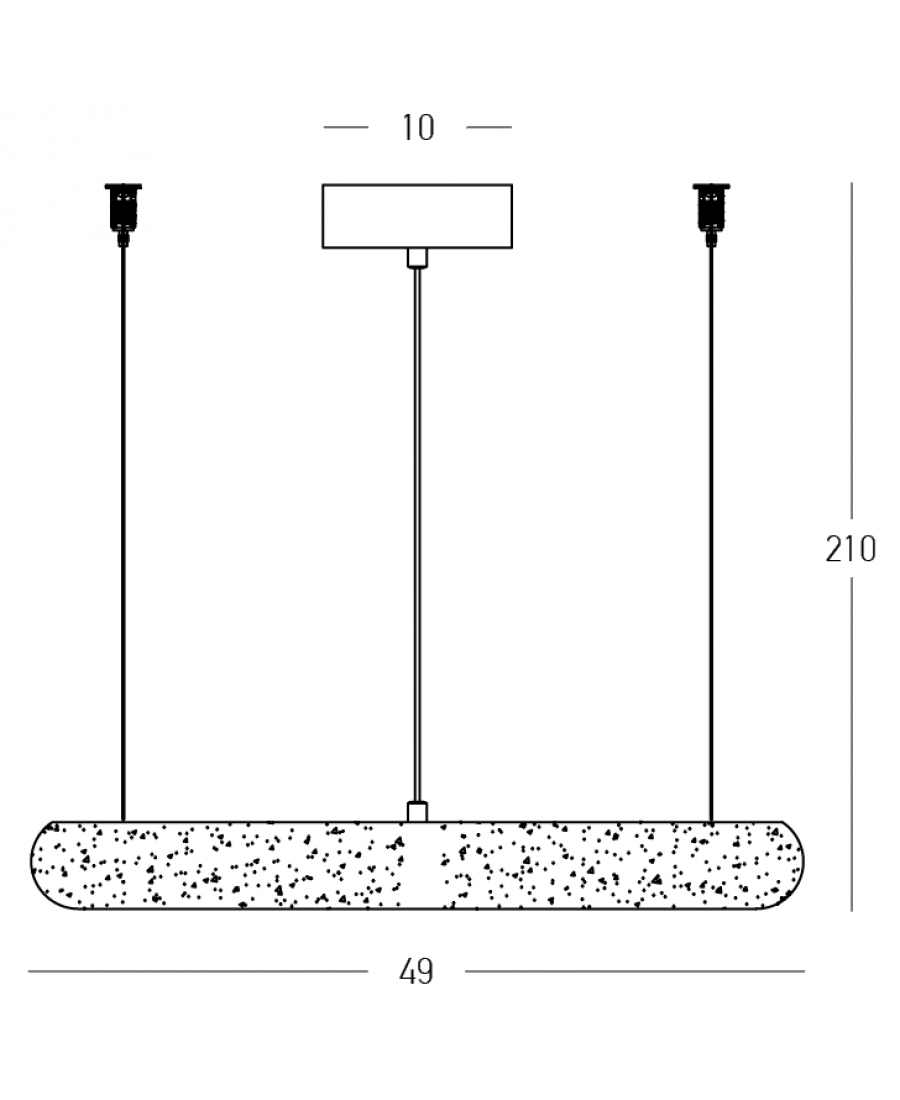 Lampa suspendata dimabila SERIATE