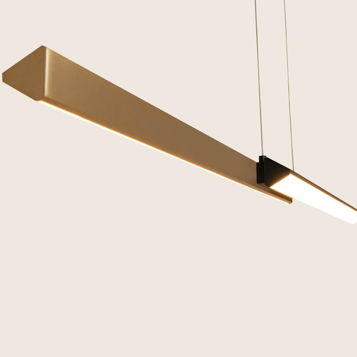 Lampa suspendata LARET BLACK/BRASS