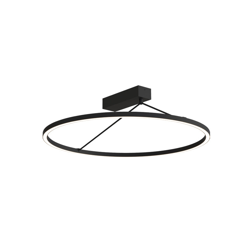 Plafoniera STRAVEN BLACK