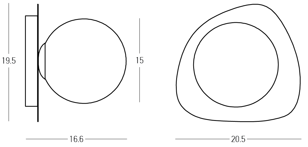 Aplica de perete AUGIAS