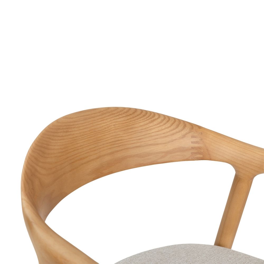 Scaun de bar CENTO OAK H65CM