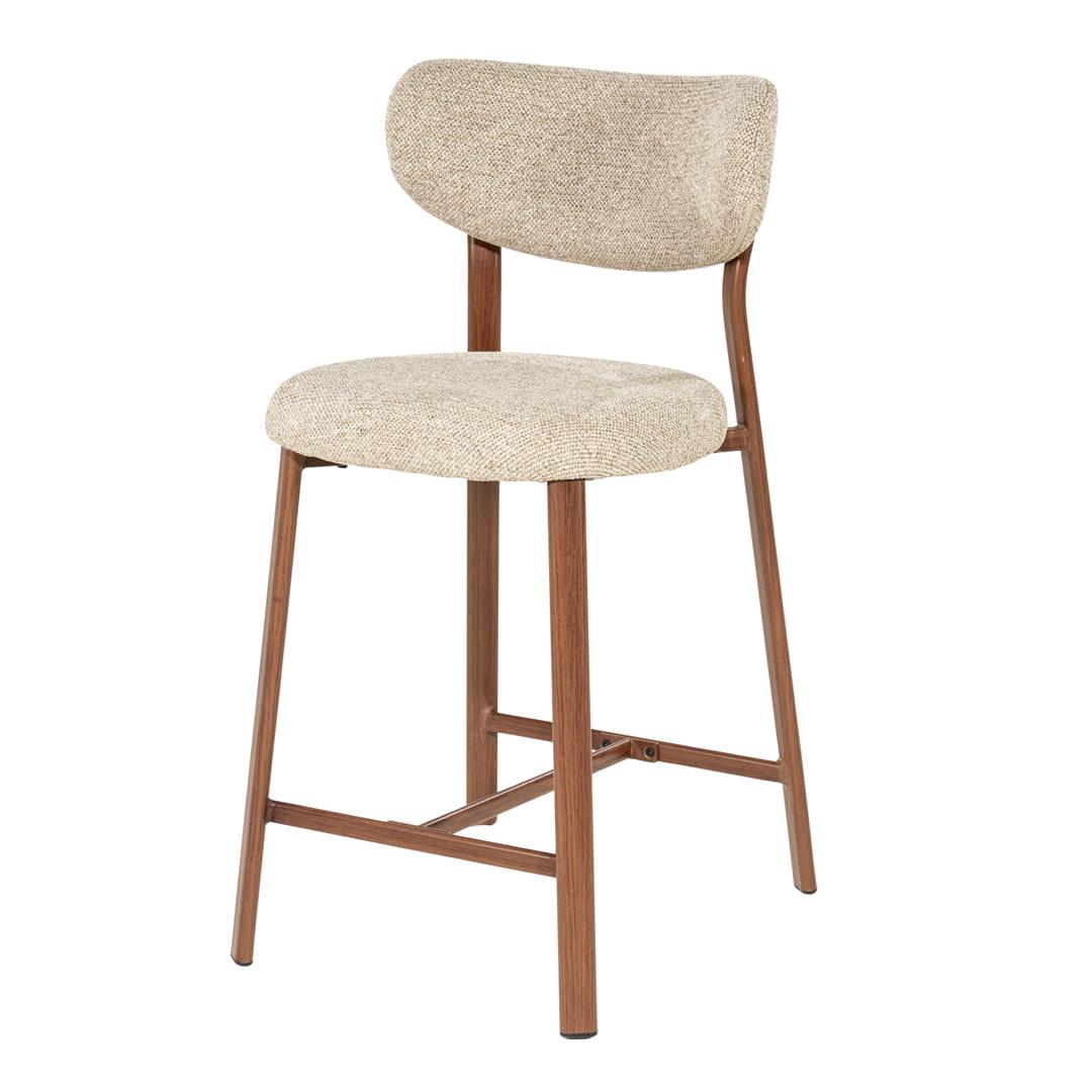 Scaun de bar SEDILE BROWN LEGS H65 CM