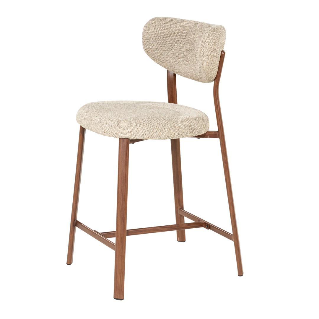 Scaun de bar SEDILE BROWN LEGS H65 CM