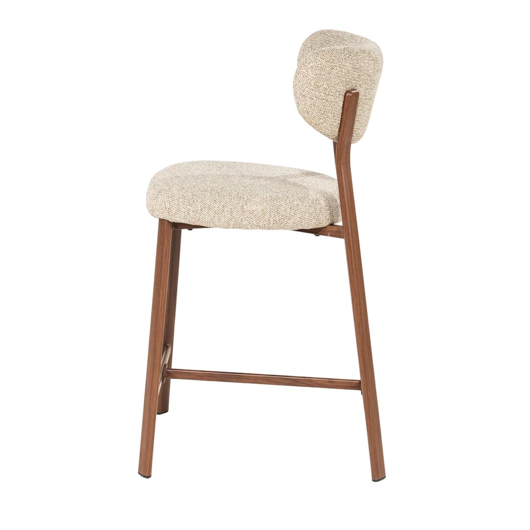 Scaun de bar SEDILE BROWN LEGS H65 CM