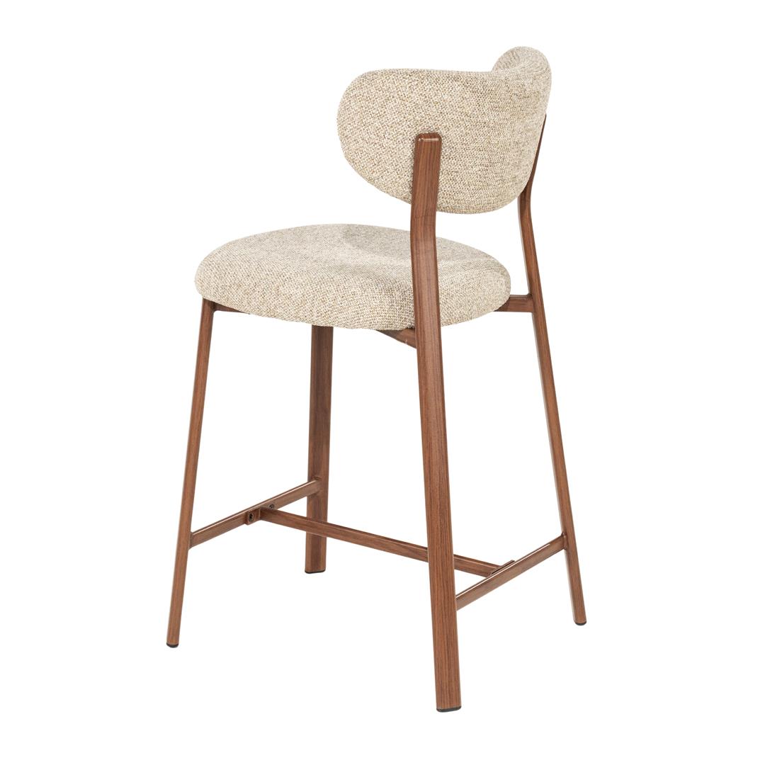 Scaun de bar SEDILE BROWN LEGS H65 CM