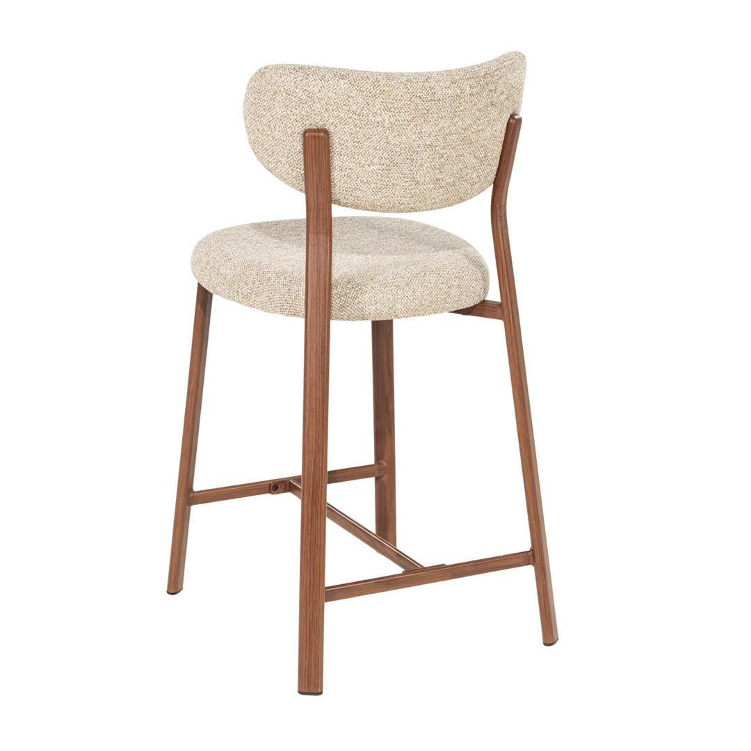 Scaun de bar SEDILE BROWN LEGS H65 CM