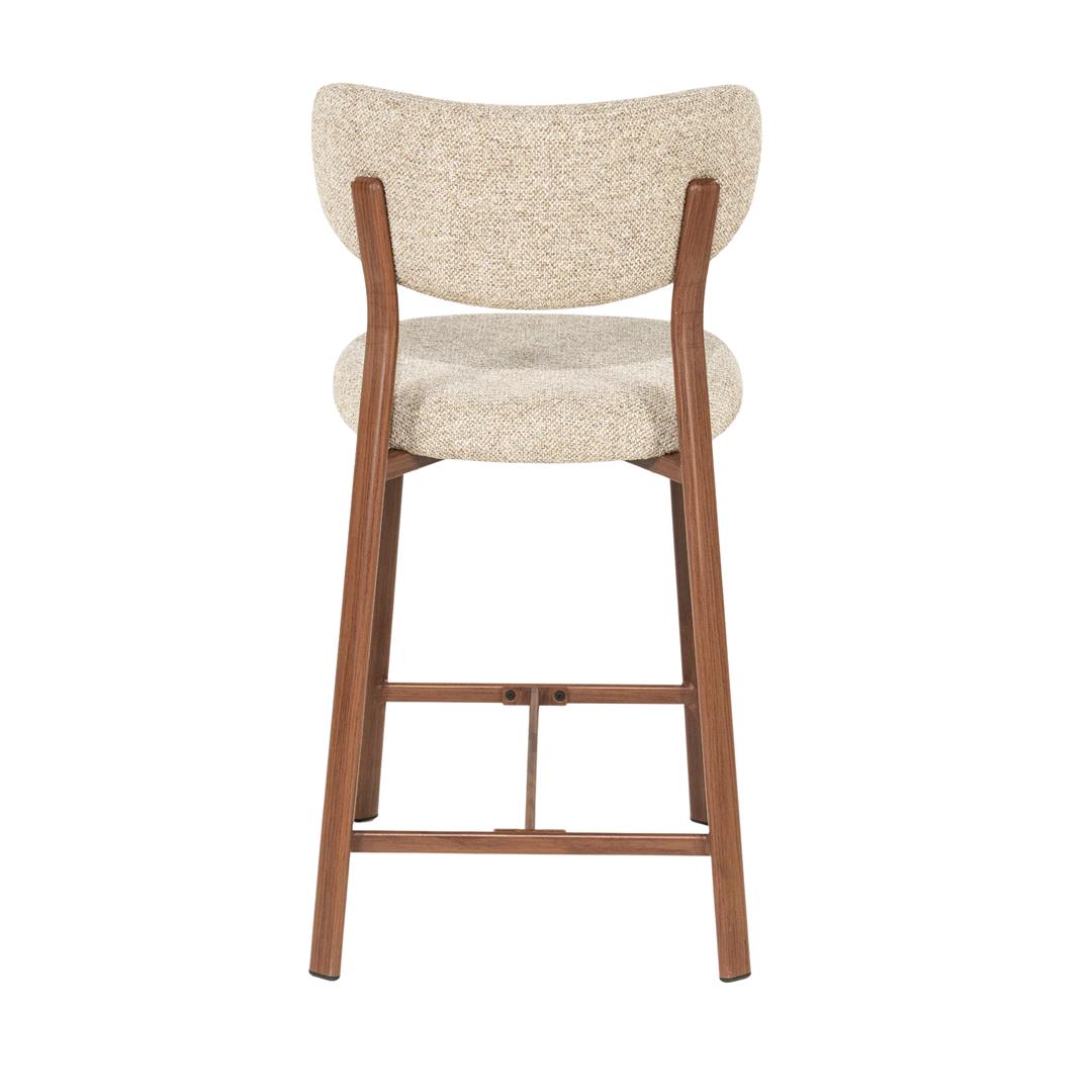 Scaun de bar SEDILE BROWN LEGS H65 CM