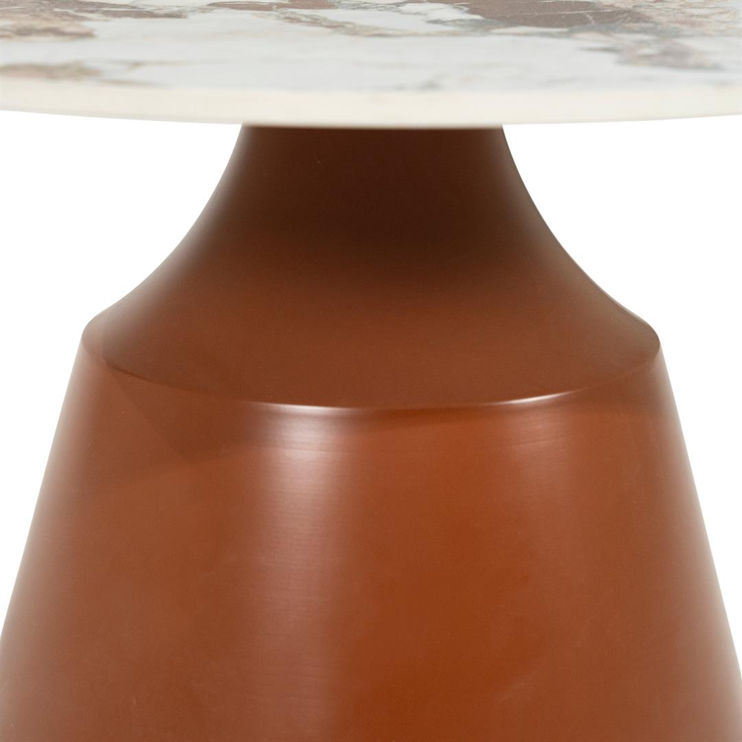 Set 2 masute de cafea ADELIO Ø50/70 x 50/43 CM