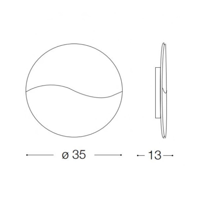 Aplica de perete SUNRISE
