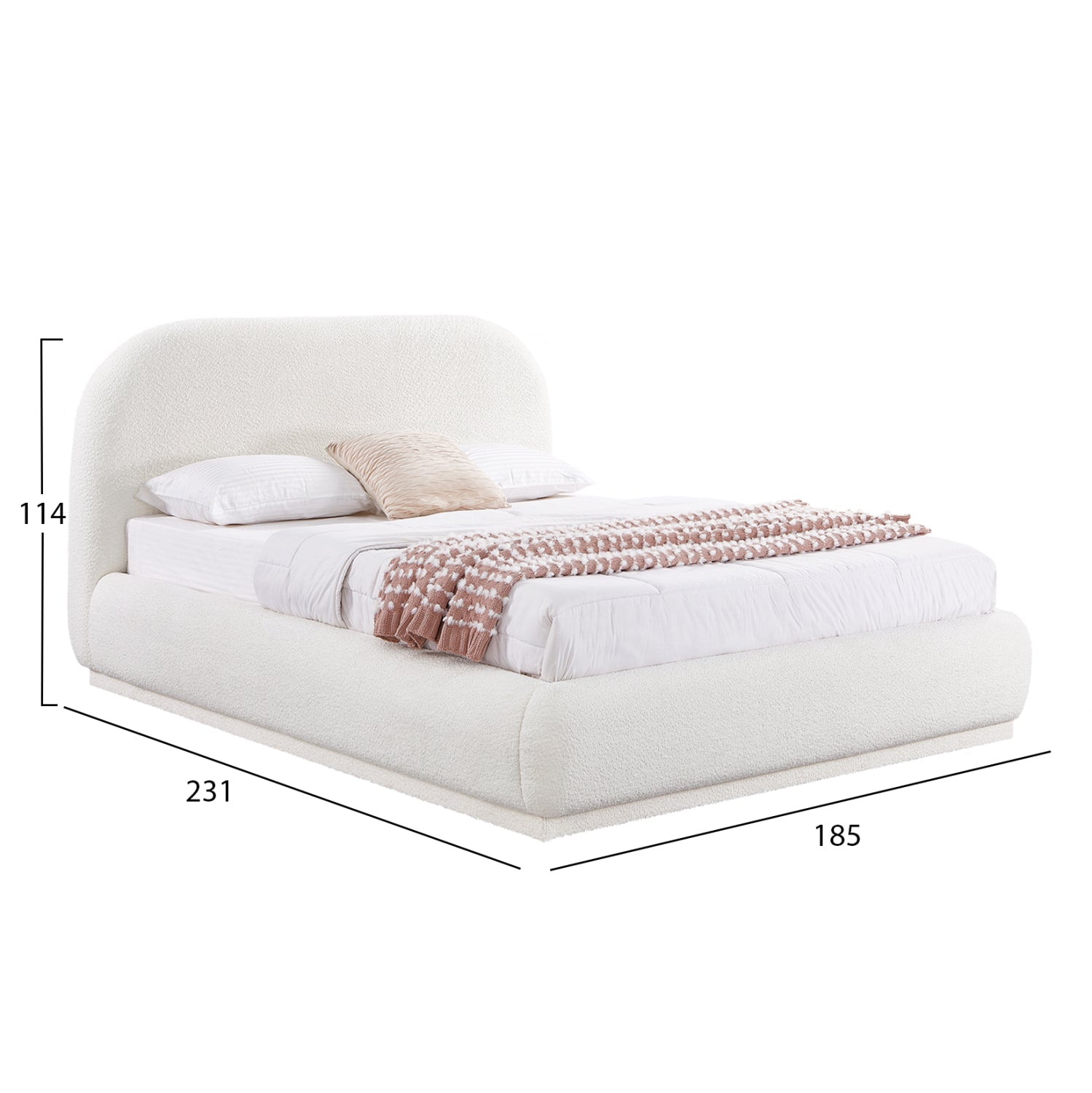 Pat ORIETA BOUCLE 160 X 200 CM