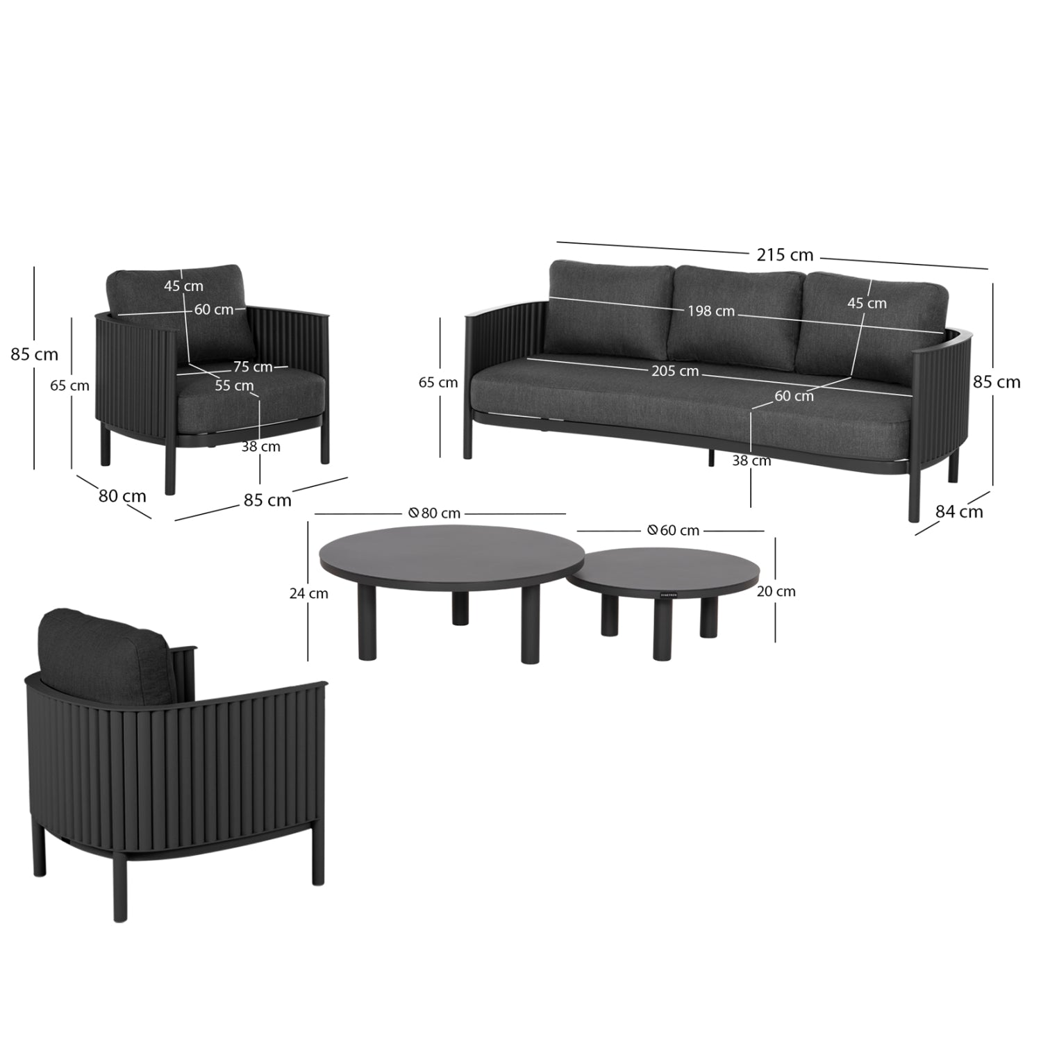 Set pentru exterior CARDINAL