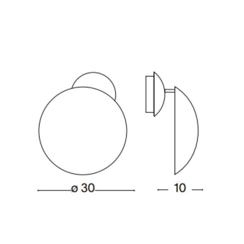 Aplica de perete ECLISSI SMALL