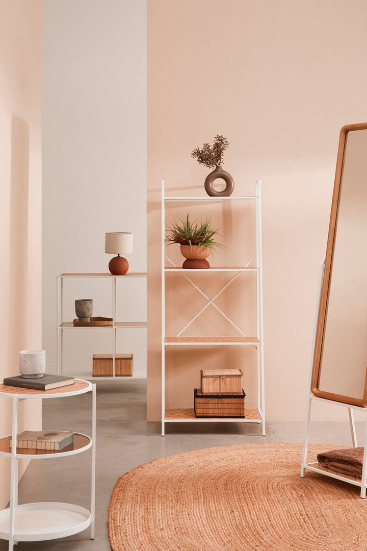 Masuta de cafea OMAG WHITE Ø40 x 60 CM