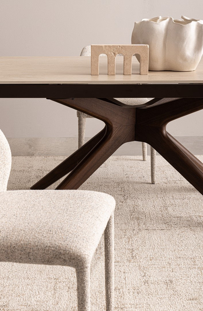 Masa extensibila MARITTA BEIGE 170(250) x 90 CM