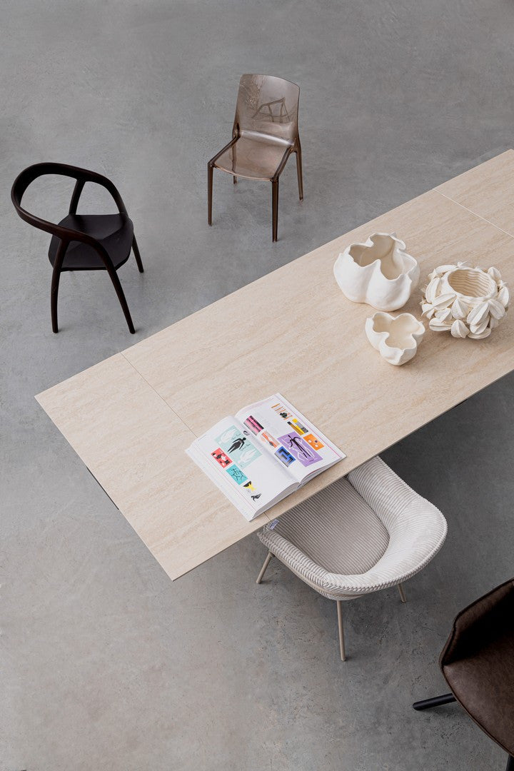 Masa extensibila DELIRA BEIGE 200(300) x 100 CM