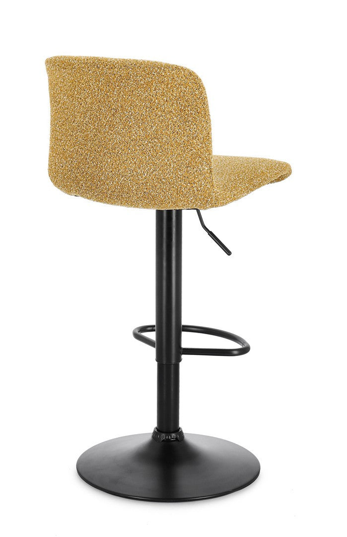 Scaun de bar RASTEL BLACK H60/81 CM