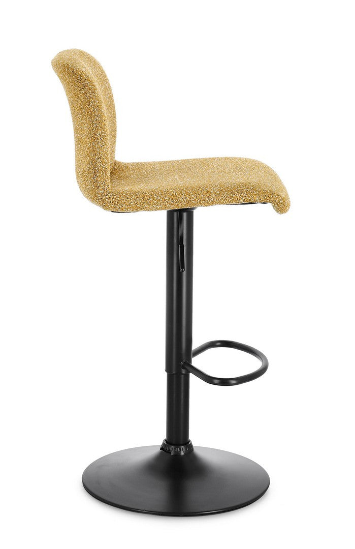 Scaun de bar RASTEL BLACK H60/81 CM