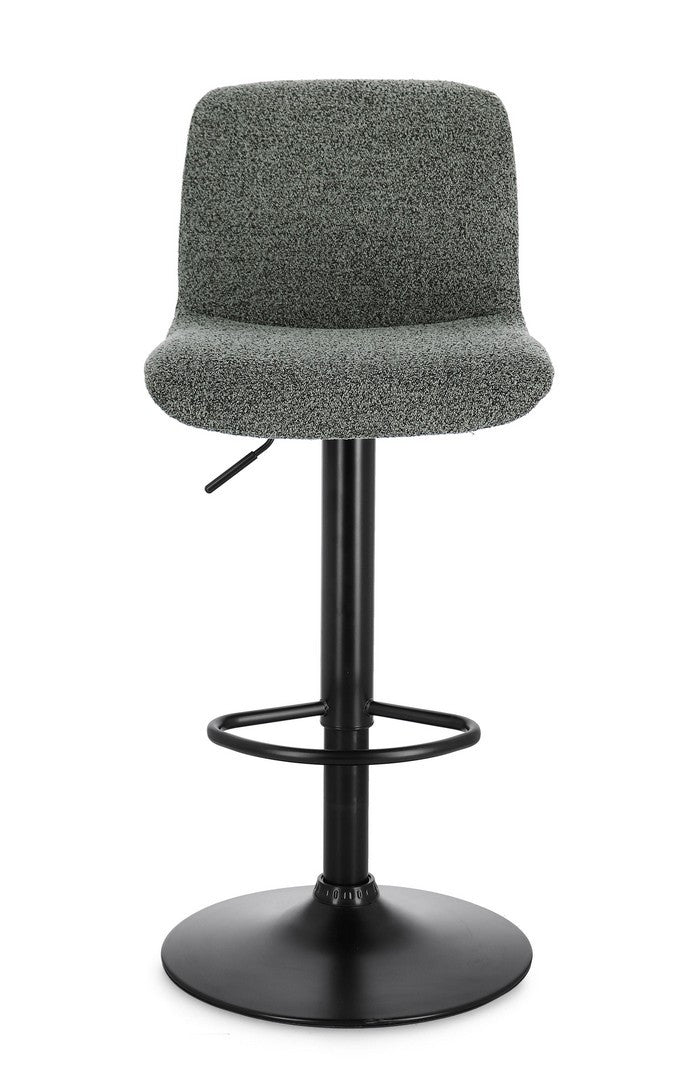 Scaun de bar RASTEL BLACK H60/81 CM