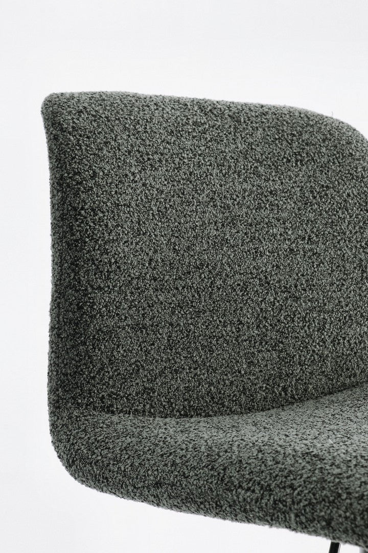 Scaun de bar RASTEL BLACK H60/81 CM