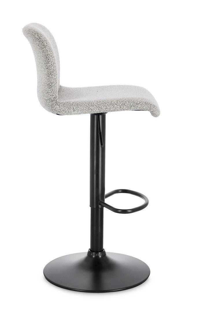 Scaun de bar RASTEL BLACK H60/81 CM