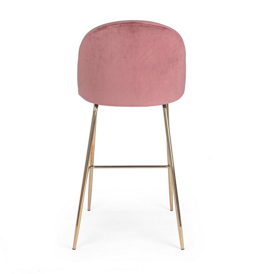 Scaun de bar CARE VELVET H74 CM
