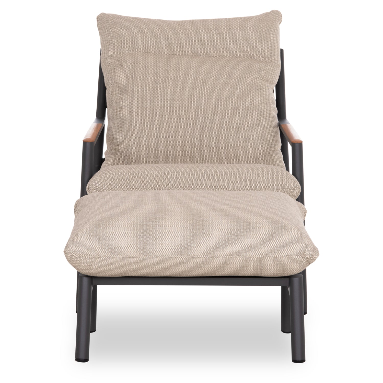 Fotoliu cu taburet OBLIVION BEIGE