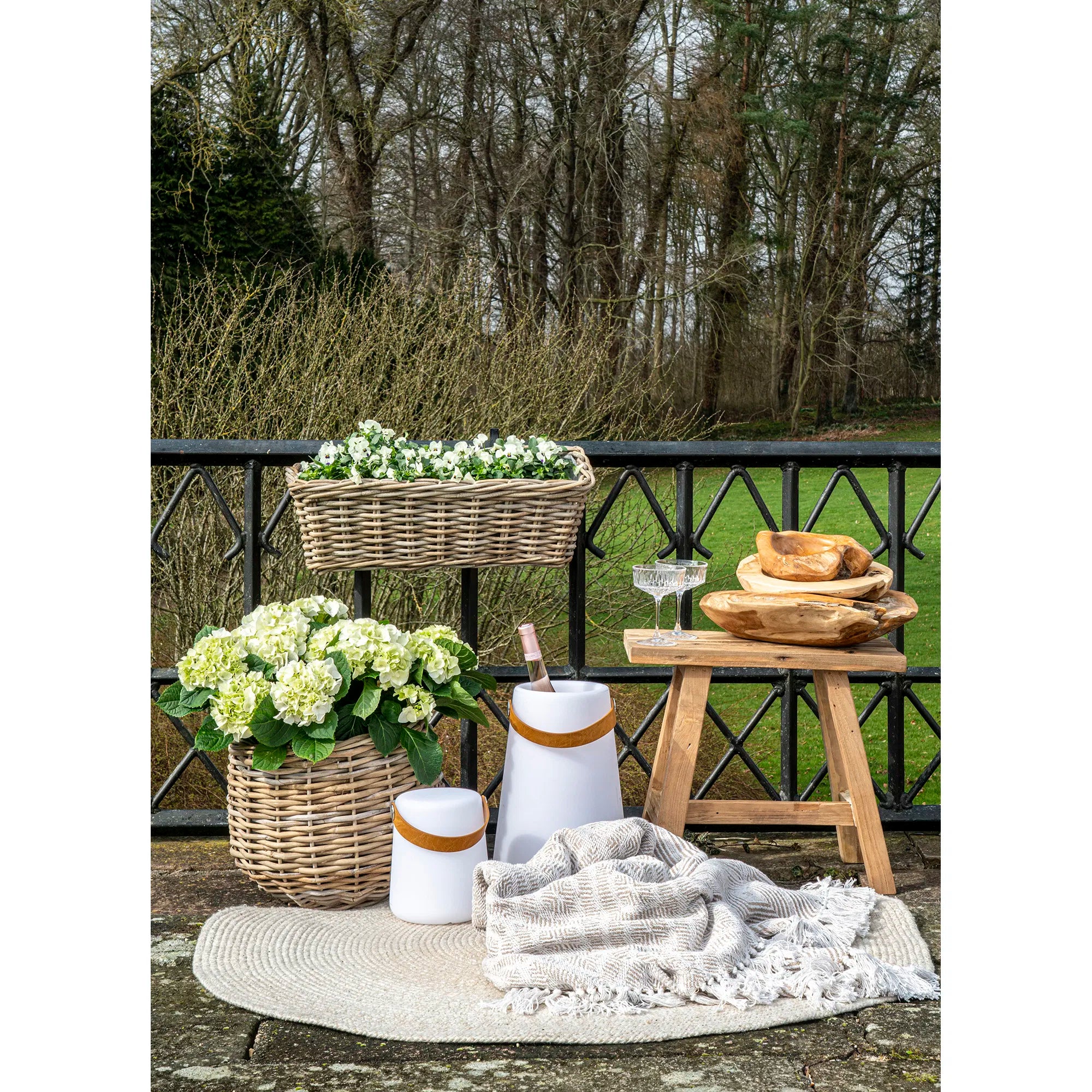 Set 2 cosuri decorative FERVANO