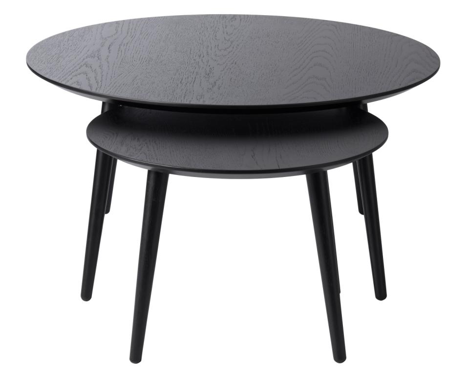 Set 2 masute de cafea LEVION Ø58/88 x 41/45 CM