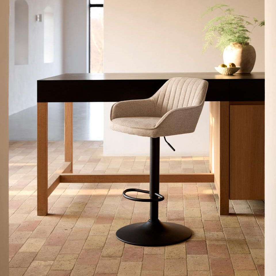 Scaun de bar NOLAN STRIPE H65/80 CM