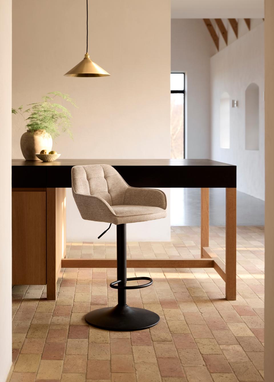 Scaun de bar NOLAN SQUARE H65/80 CM
