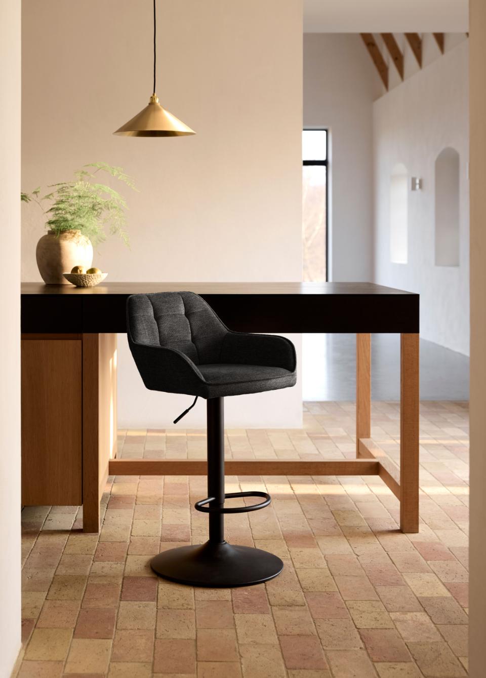 Scaun de bar NOLAN SQUARE H65/80 CM