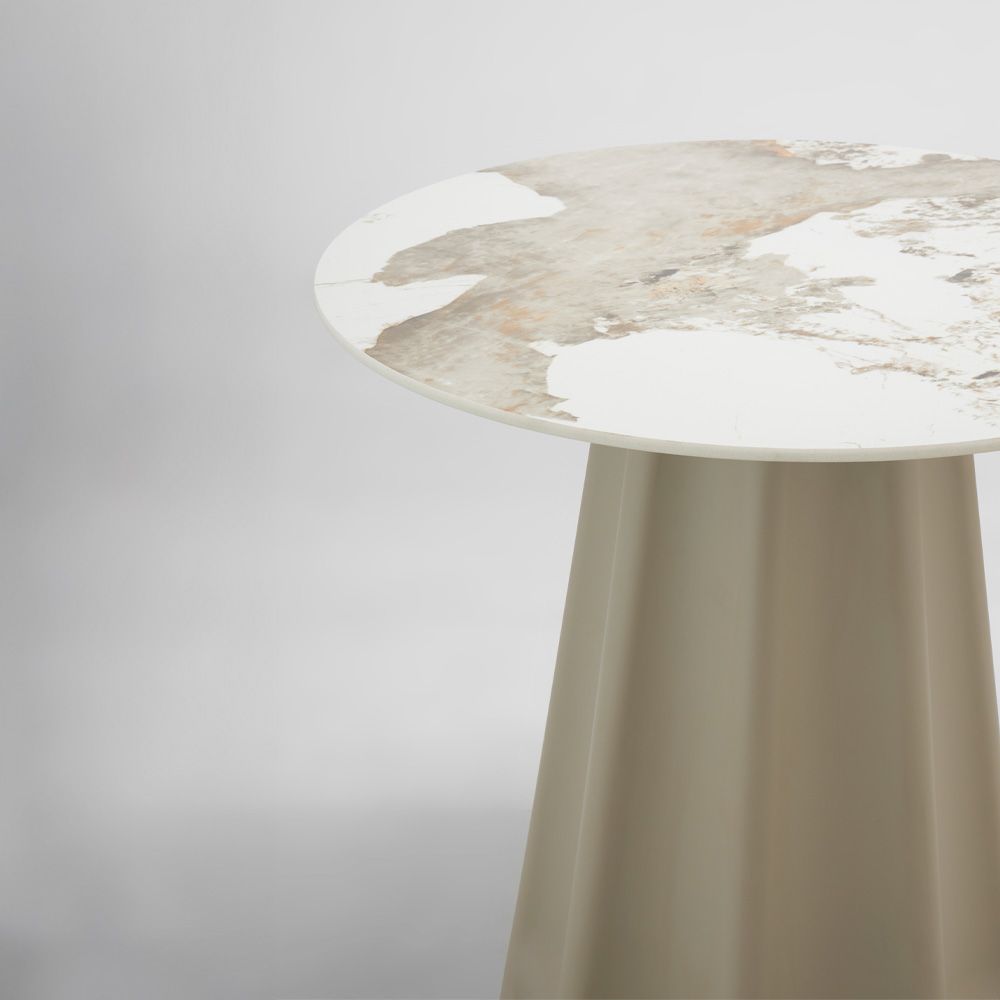 Masa MORGAN BEIGE Ø80 CM