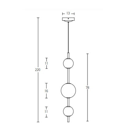 Lampa suspendata GOTIS 16